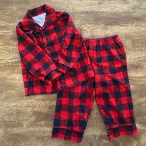 Just One You Buffalo Check Christmas PJS